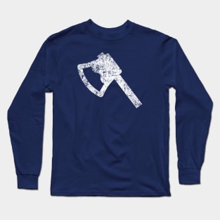 Axe - Distressed Long Sleeve T-Shirt